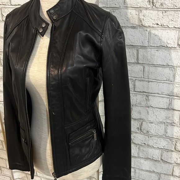 Calvin Klein women’s leather jacket - Picture 4 of 6